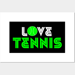 LOVE TENNIS Posters and Art